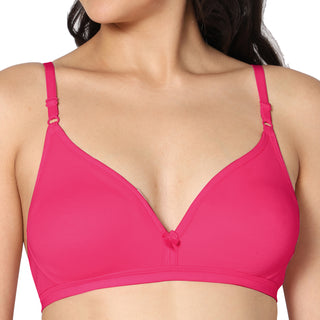 Tulie Non-Padded Half Coverage T-Shirt Bra (Pack of 1)