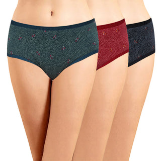 ICOE-051  Hipster Panties With Outer Elastic (Pack of 3)