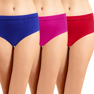 ICIN-008 Hipster Panty with Inner Elastic (Pack of 3)