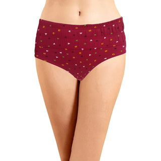 ICIB-003 With Broad Elastic Panties (Pack of 3) - Printed Assorted Colors (Pack of 3)