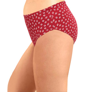 ICIN-029  Hipster Panties with Inner Elastic - (Pack of 3)